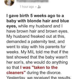 My Husband Asked For Paternity Test after I Gave Birth – He Was ‘Sh0cked’ When He Read the Results