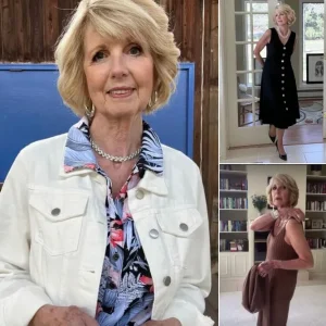 76-year-old grandmother ripped apart in comments after modeling sleeveless dress on social media