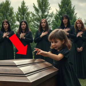 In Saint Michael’s Church, an entire village was weeping – but no one was prepared for what was about to happen next