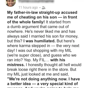 My Father-in-Law Accused Me of Cheating – Days Later, Karma Caught Up with Him