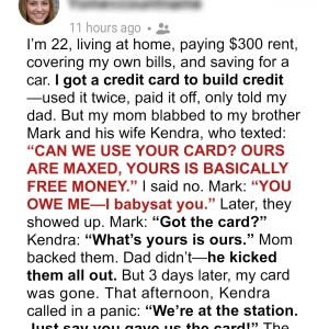 My SIL and Brother Demanded to Use My Credit Card—When I Said No, They Took It and Got What They Deserved