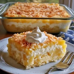 Pineapple Coconut Dream Cake