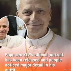 Pope Leo XIV’s official image has been unveiled, and people have already questioned one element.