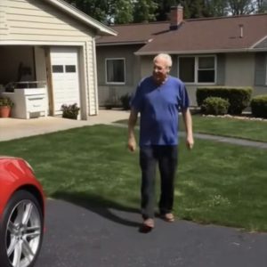 Poor Old Man Steps Out of Home One Morning & Sees Luxury Car Instead of Old One He Owns
