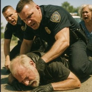 The Day They Forced My Husband to the Ground The Heat Burned His Skin but What the Officer Whispered Burned His Soul