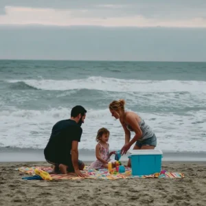 I Thought My Husband Was D3ad Until I Saw Him Relaxing on the Beach With Another Family