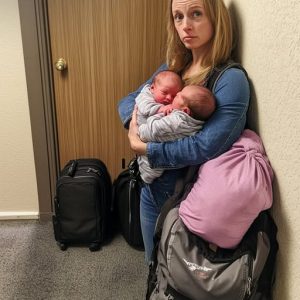 When I got home with my twin babies, the locks had been changed, my stuff had been thrown away, and there was a note waiting for me