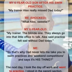 My Son Came Home from Swim Practice and Said, ‘My Trainer Really Misses Dad’ — Then Everything Made Sense