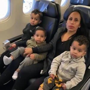 millionaire m.o.c.ks poor woman with 3 kids on business class flight until pilot interrupts him