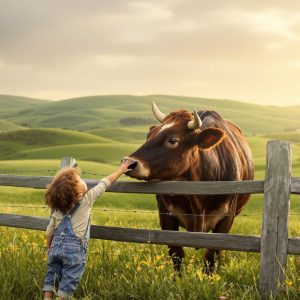 No one ever could touch this bull – until that needy boy arrived!