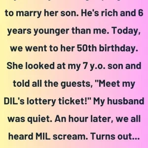 My MIL says that I got pregnant to marry her son