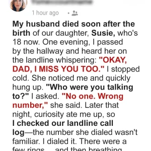 I Heard My Daughter Whisper ‘I Miss You, Dad’ into the Landline – but I Buried Her Father 18 Years Ago
