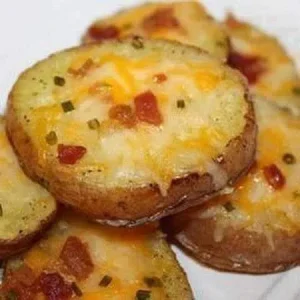 SLICED BAKED POTATOES – Just 4 Ingredient