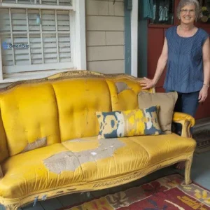 My Stepmother ‘Gifted’ Me an Old, Smelly Couch — When She Saw What I Did With It, She Demanded $2,500 From Me