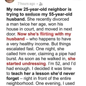 My New Neighbor Was Shamelessly Flirting with My Husband — So I Taught Her a Brutal Lesson