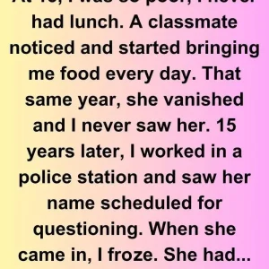 AT 13, I WAS SO POOR