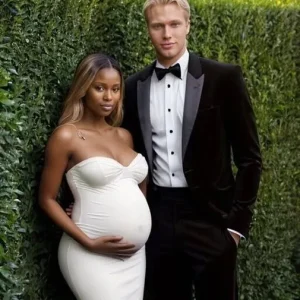 The dark-skinned model got married to a blue-eyed blonde, Now they have incredibly beautiful children