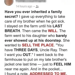 Have you ever inherited a family secret?