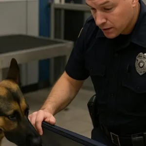 A Suitcase, a K9, and an Unexpected Rescue: A Story That Touched Hearts