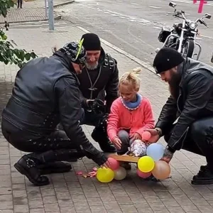 BIKERS BUY OUT CRISPS, BUT MY DAY IS JUST GETTING STARTED