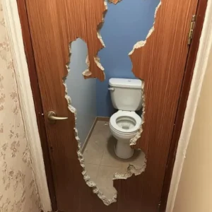 I Returned Home to Find Our Bathroom Door in Pieces — When I Found Out What Happened, I Filed for Divorce