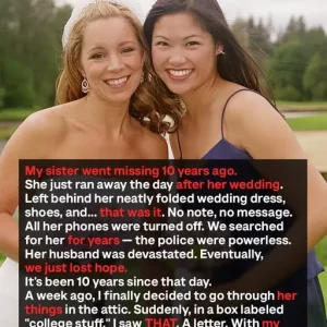 She Vanished After Her Wedding Night – A Decade Later, Her Letter Changed Everything