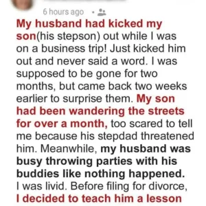 He Tossed Out My Son Like Trash — I Came Back From Overseas and Took It All
