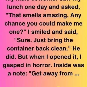 The Lunchbox Warning