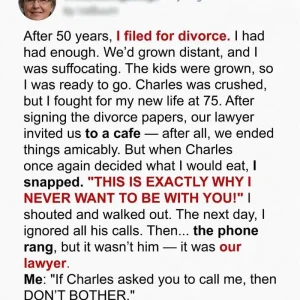 A Divorce After 50 Years That She Soon Regretted