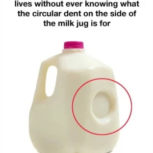 What the Circular Dent Is For: A Small Feature with Big Benefits