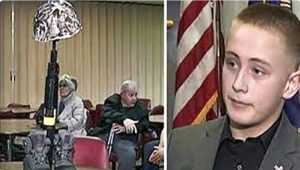 Middle Schooler Suspended When Principal Sees His Veterans Memorial