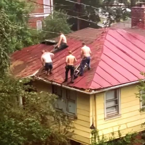 Roof Repair Crew Took My Late Husband’s Hidden Savings — But Got an Unexpected Surprise