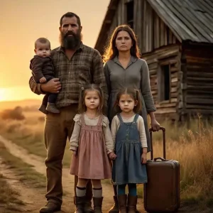 His wife left him and their 5 children — 10 years later, she comes back and is sh0cked to see what he has done.