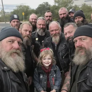 Little Girl Walked Into Biker Bar At Midnight Asking For Help Finding Her Mommy