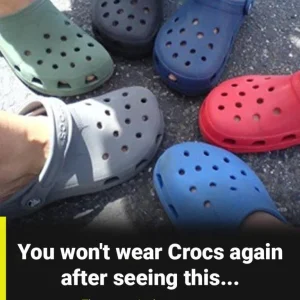 I thought crocs were harmless… but what I discovered about them sh0cked me