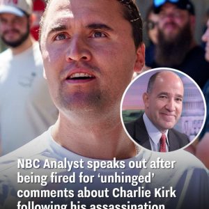 NBC Analyst speaks out after being fired for ‘unhinged’ comments about Charlie Kirk following his assassination