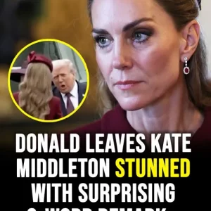 Donald Trump leaves Kate Middleton stunned with 3-word remark