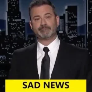 SAD NEWS Just 30 Minutes Ago, Jimmy Kimmel with tears in their eyes made the sad announcement!