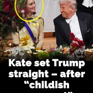 The body language move Kate Middleton used to set Donald Trump straight