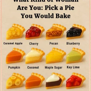 What Kind of Woman Are You? Pick a Pie and Find Out