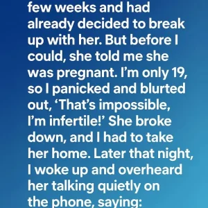 I Planned to Break Up With Her, but What I Heard That Night Changed Everything