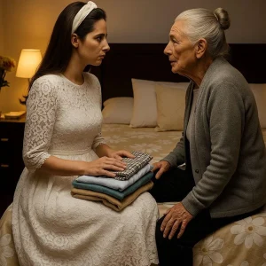 On My Wedding Night, the Loyal Maid Knocked Softly and Whispered: “If You Value Your Life, Escape Through the Back Door Before It’s Too Late.” By Morning, I Was on My Knees, Crying as I Thanked the Woman Who Saved Me from Certain D3ath