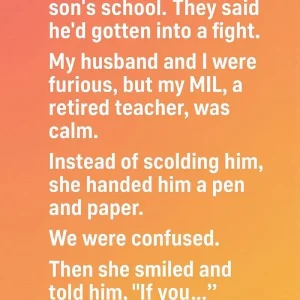 How My Mother-in-Law Taught My Son a Powerful Lesson After a School Fight