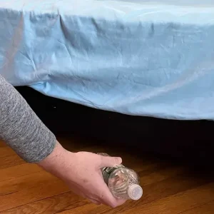 You Should Always Throw A Bottle Of Water Under The Bed Of Your Hotel Room