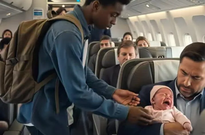 The billionaire’s baby screamed relentlessly on the plane… until an unknown teenager dared the unthinkable