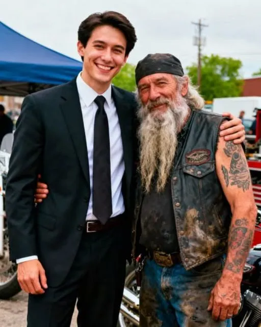 The Biker Who Raised Me Wasn’t My Father—He Was A Dirty Mechanic Who Found Me Sleeping In His Shop’s Dumpster When I Was Fourteen