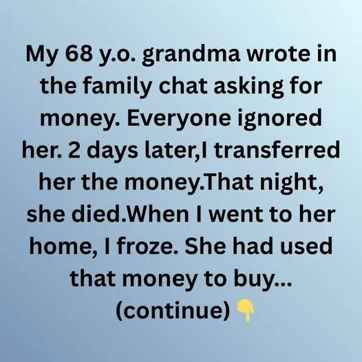 WHAT MY GRANDMA BOUGHT BEFORE SHE PASSED AWAY!