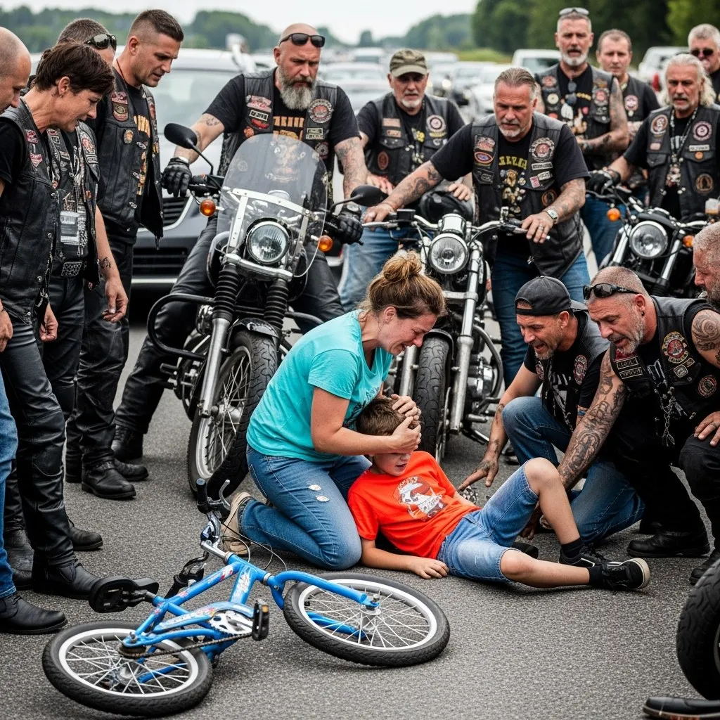 The Day a Group of Bikers Saved My Son on the Highway