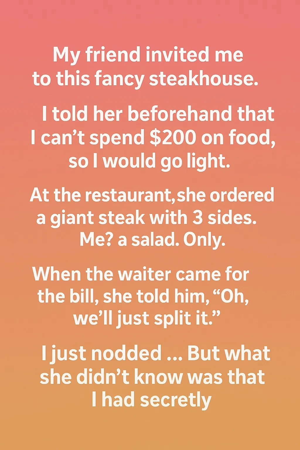 The Dinner That Taught Me to Stand My Ground with Grace