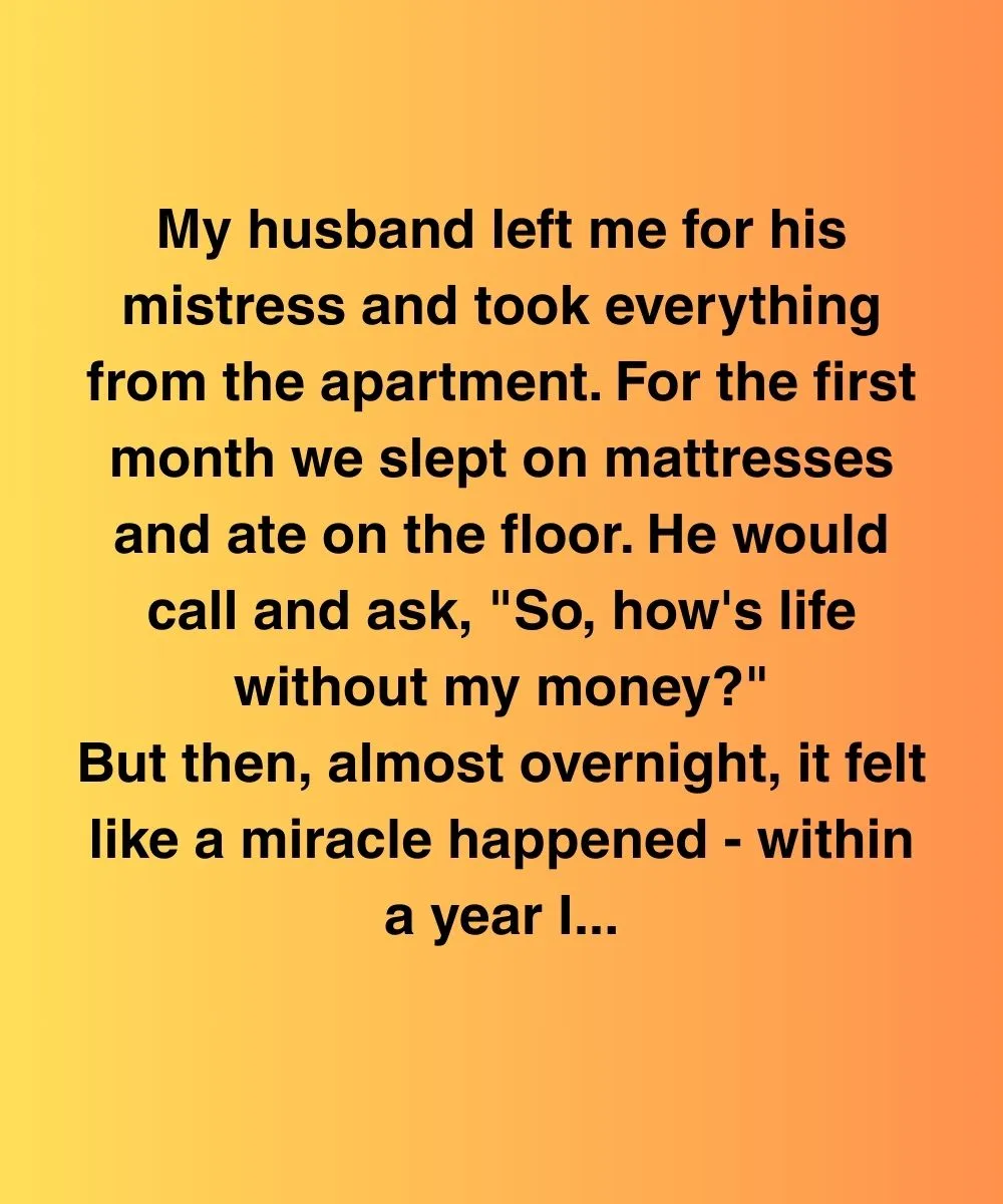 The Day Everything Fell Apart Was the Day Our New Life Began